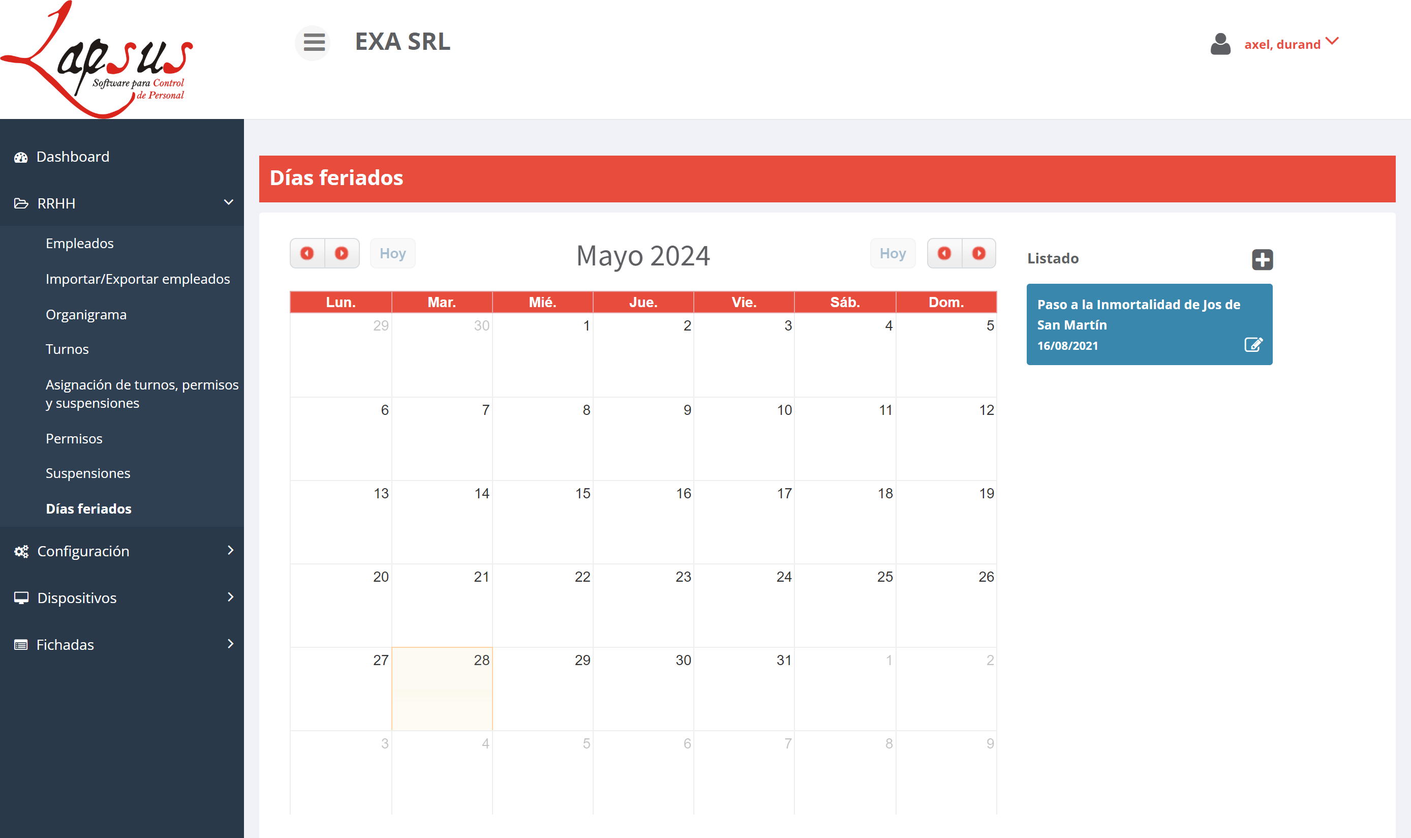 www.lapsus.exasrl.com_8081_Holiday_list.png